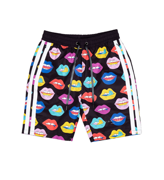 Riche Love Lips Shorts - Black | Vie+Riche
 _1