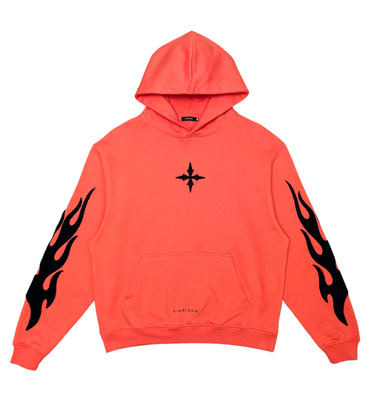 200 Mph Club Hoodie - Orange | Vie+Riche
 _1