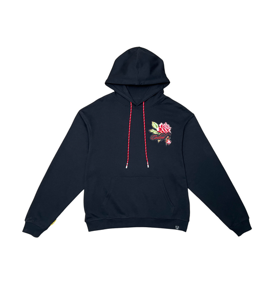 Hand Rose Hoodie - Black | Civilized _1