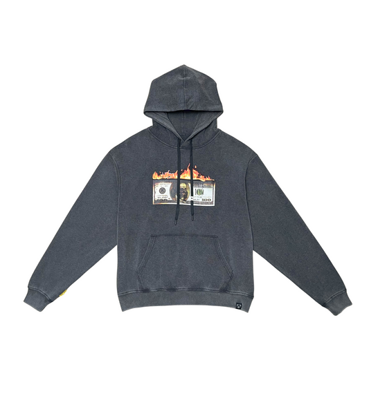 Burning Money Hoodie - Black | Civilized _1