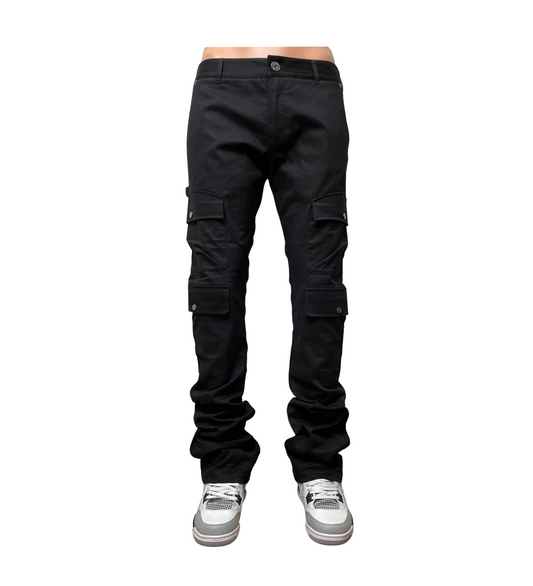 Twill Pants Stack Fit2 - Charcoal | Genuine _1