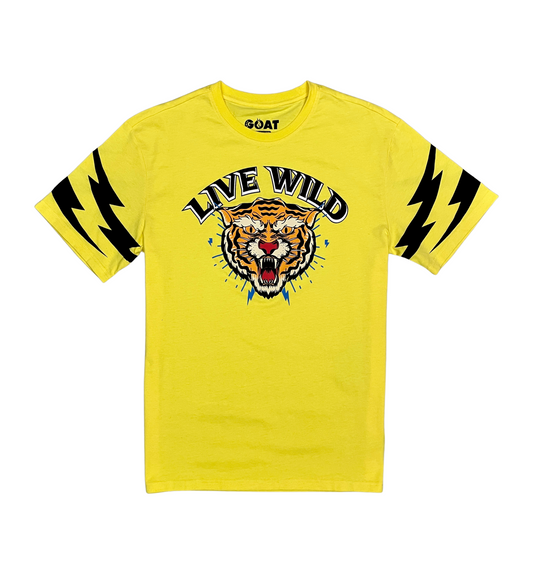 Sole goat "live wild" tshirt