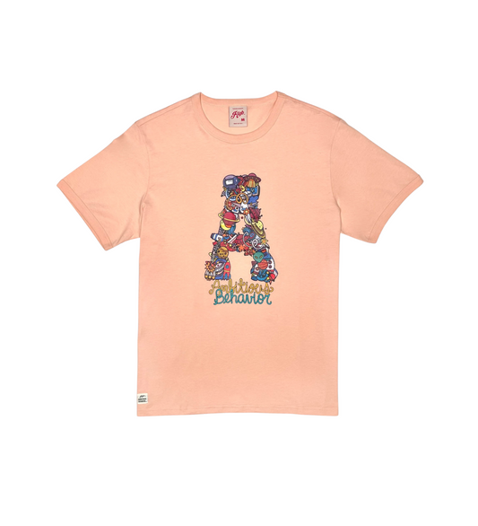 Red Tag Ambitious Tee - Bellini Pink | Red Tag Brand _1