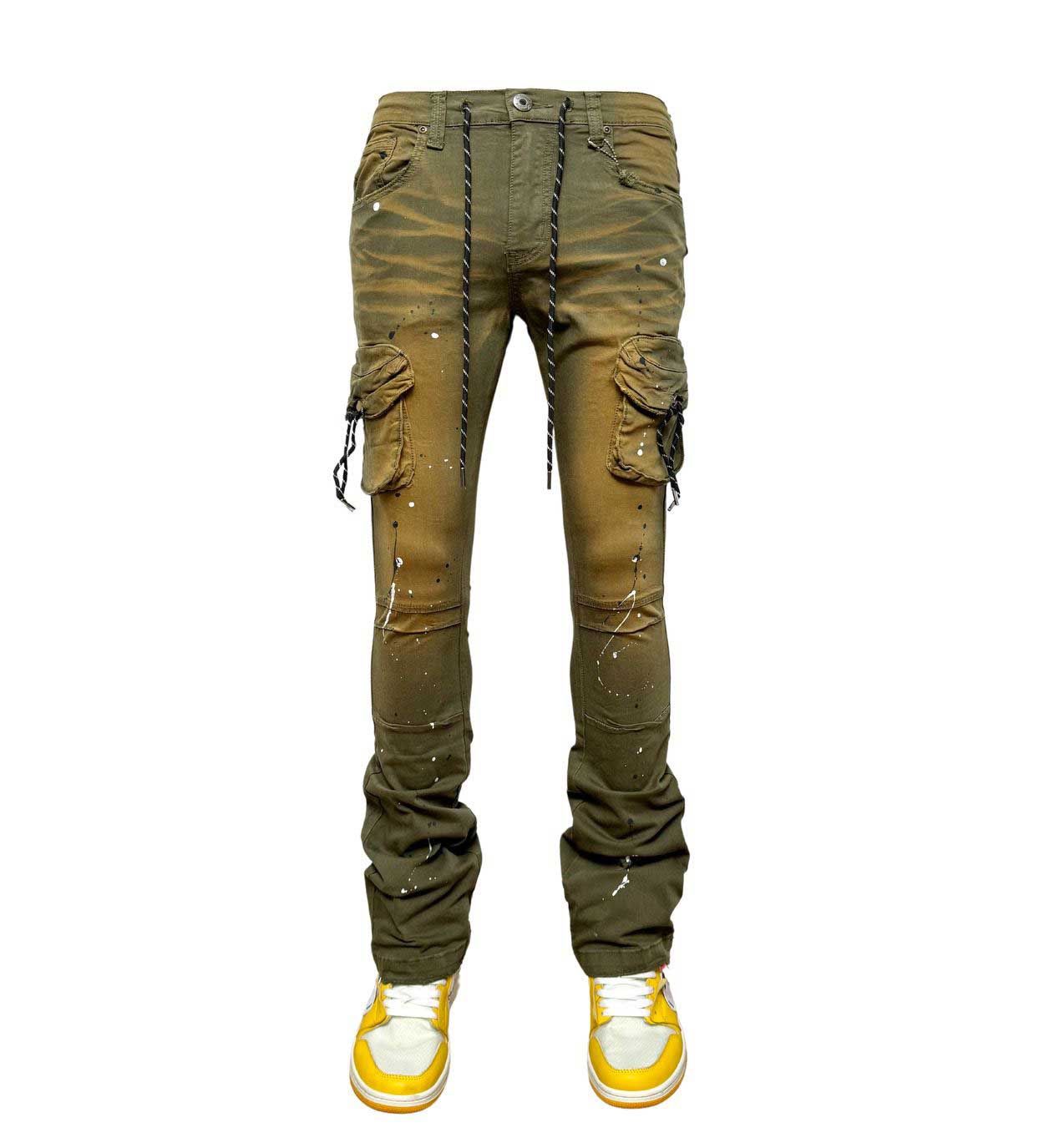 Twill Cargo Pant Dirty Olive by Vicious - 1