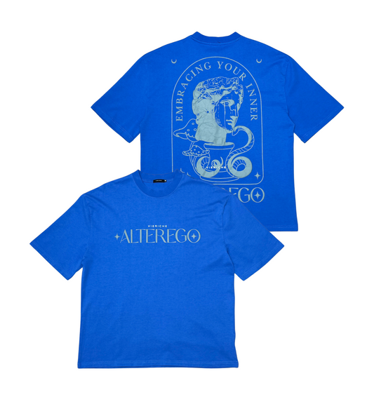 Embraced Ego Tee - Royal Blue - 1 | By Vie+Riche | Humen Brand