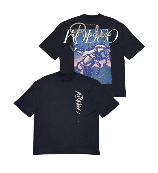 Wild Rodeo Tee - Black - 1 | By Vie+Riche | Humen Brand