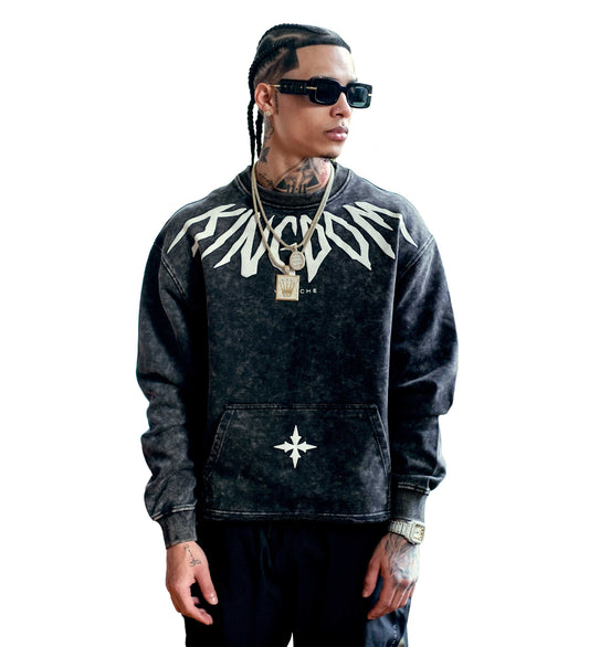 Kingdom Crewneck Black by Vie+Riche
 - 1